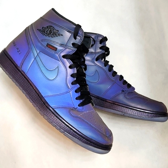 Nike Other - Nike Air Jordan 1 Retro High Zoom Fearless Iridescent  Sneakers (M Size 10)